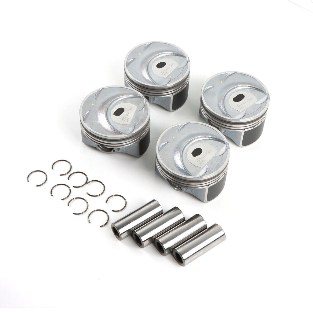 G4KH 2.0L Engine Crankshaft Connecting Rods Pistons Bearing Kit For Hyundai Kia