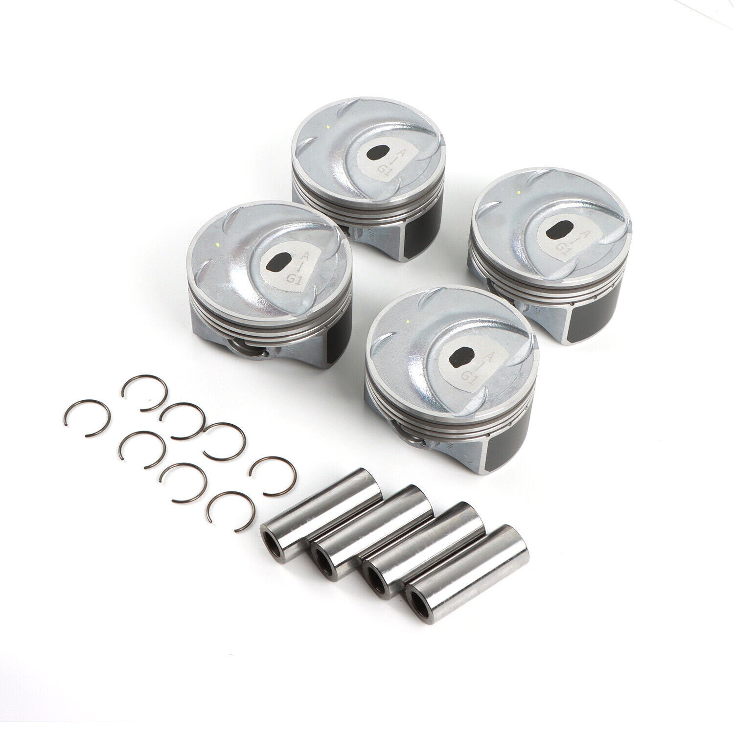 G4KH 2.0L Engine Crankshaft Connecting Rods Pistons Bearing Kit For Hyundai Kia