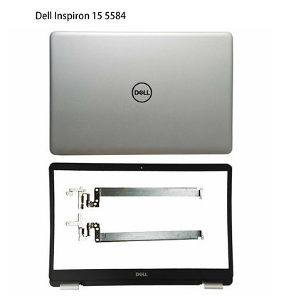 0GYCJR Back Cover Bezel Hinges Top Silver Lid for Dell Inspiron 15 5584