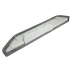 RH Front Door Armrest Pads Gray for 90-93 GMC 92-93 Blazer Suburban GMC Yukon
