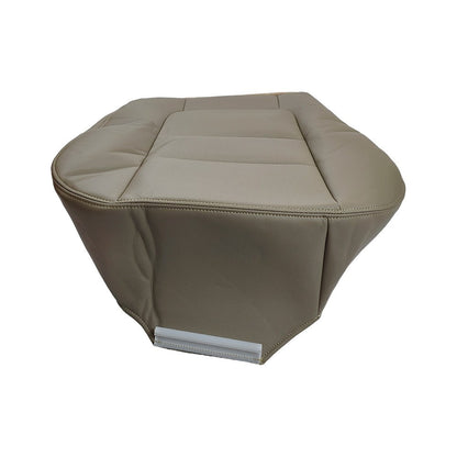 For 2001 Ford F250 F350 F450 Lariat Driver Bottom & Top Leather Seat Covers TAN