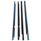 Front and Rear Doors Belt Moulding For 2003-2009 Lexus GX470 Toyota Land Cruiser