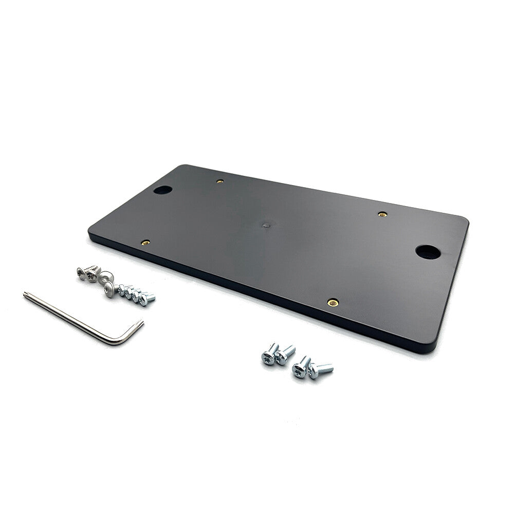 4G58271139B9 Rear License Plate Tag Holder Mount Bracket For Audi A6 S6 12-24