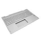 New 934640-001 Palmrest Case w/Backlit Keyboard Silver For HP ENVY X360 15-BP US