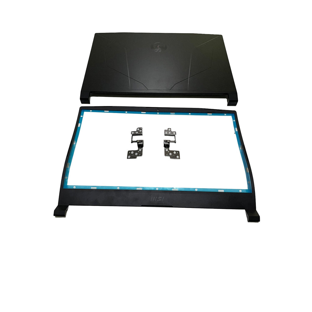MS1581 MS 1582 Plastic Back Cover Bezel Hinges Black for MSI Katana GF66 11UG