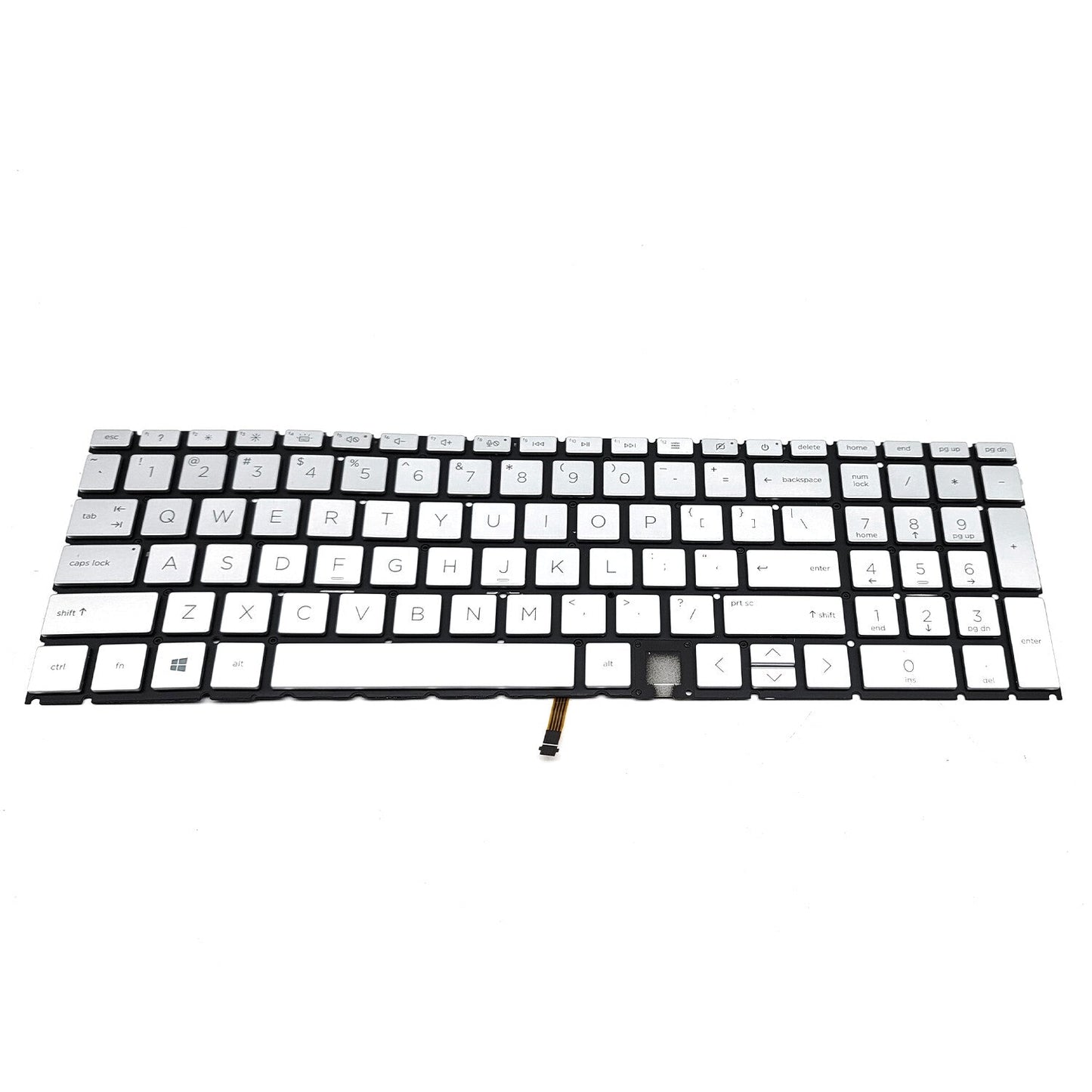 New Silver Keyboard Backlit For HP ENVY 17m-cg1013dx 17m-cg0013dx 17m-cg0xxx US