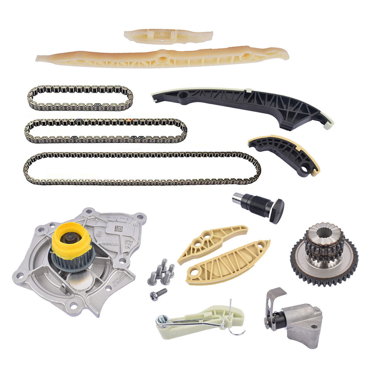 For 14-2018 VW Jetta Passat GTI 1.8 2.0T A3 A4 Q5 TT Timing Chain Kit Water Pump