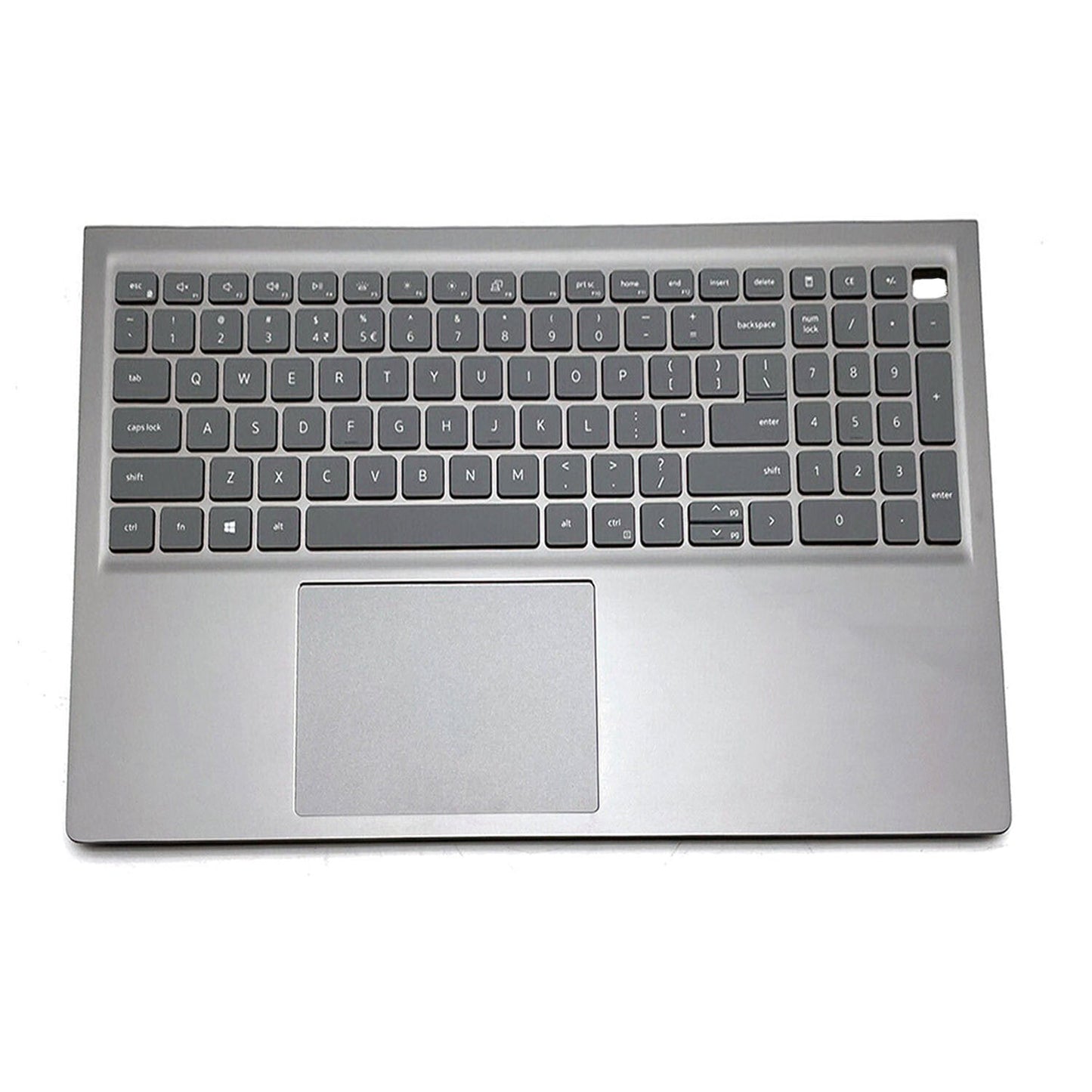 For Dell Inspiron 15Pro 5510 5515 Palmrest Backlit Keyboard Touchpad 06P0TG Gray