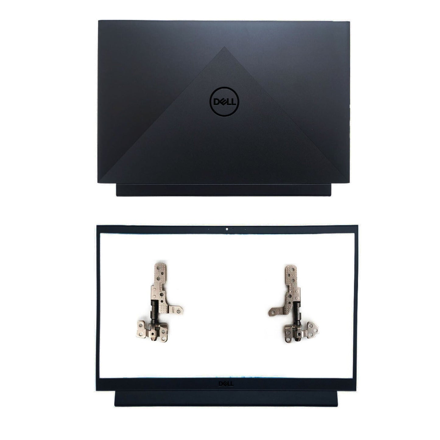 New Back Cover Lid + Bezel +Hinges For Dell G15 5510 5511 5515 08MNTR 0HXRTH US