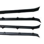 Window Sweep & Run Channel Weatherstrip Seal Kit 6pc For 81-91 Pickup Truck US