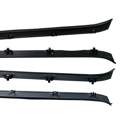 Window Sweep & Run Channel Weatherstrip Seal Kit 6pc For 81-91 Pickup Truck US