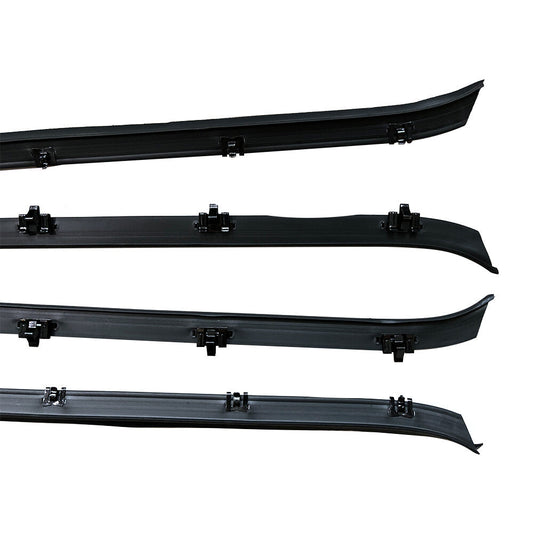 Window Sweep & Run Channel Weatherstrip Seal Kit 6pc For 81-91 Pickup Truck US