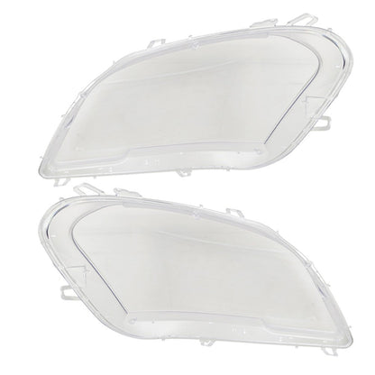For Benz ML ML350 W164 2009-2011 Left + Right Headlight Lens Headlamp Covers