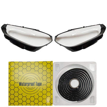 For BMW X3 X4 2022 2023 2024 Front Headlight Lens Clear Cover+Sealant