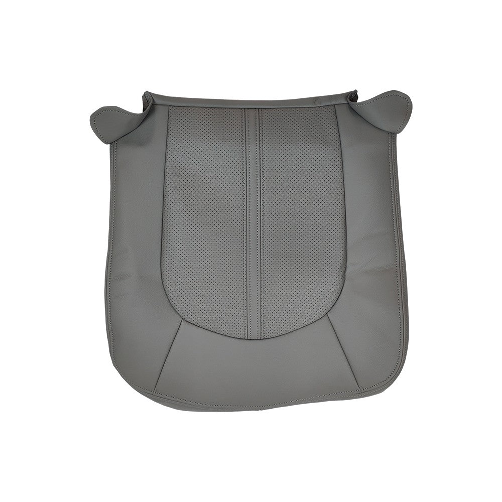 Front Driver Bottom Leather Seat Cover Gray For 2008 - 2013 Cadillac CTS