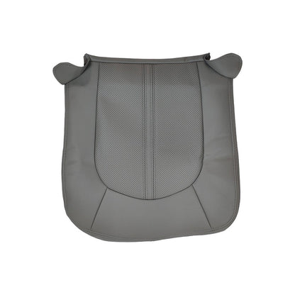 Front Driver Bottom Leather Seat Cover Gray For 2008 - 2013 Cadillac CTS