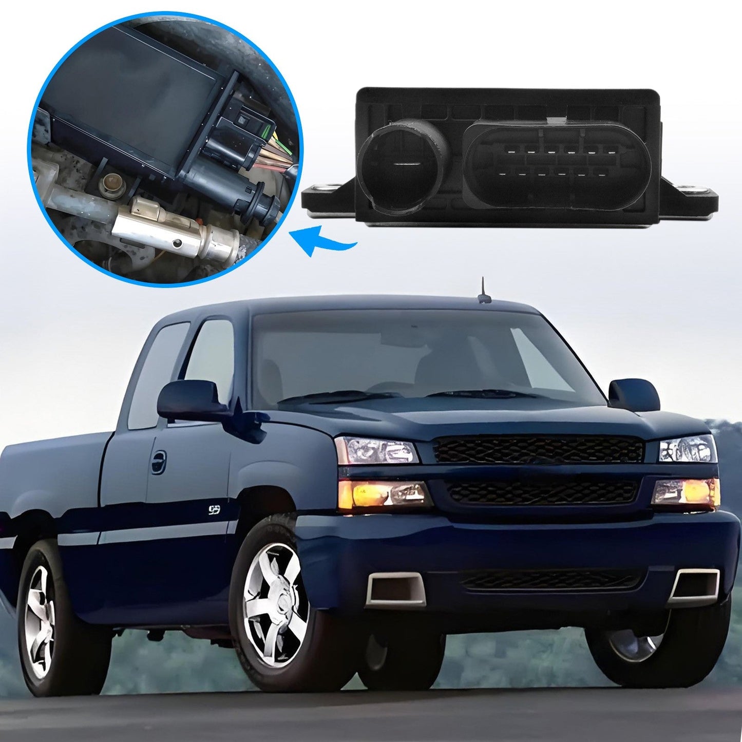 RY-1556 Diesel Glow Plug Controller For Chevrolet Silverado 2500 3500 97304030