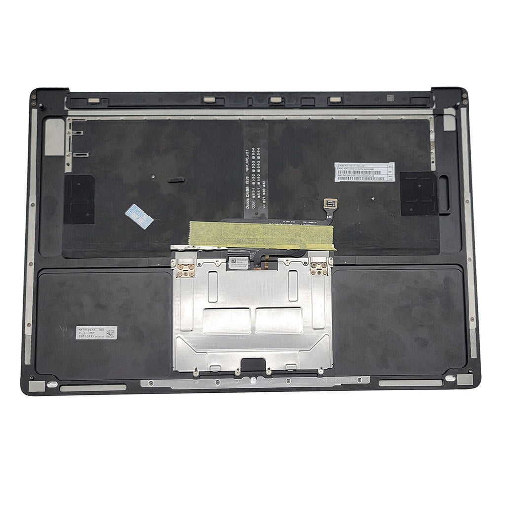 New For Microsoft Surface Laptop 4 1953 Palmrest Keyboard Touchpad Black 15in US