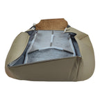 For 2005-2006 Cadillac Escalade Driver & Passenger Bottom Leather Seat Cover Tan