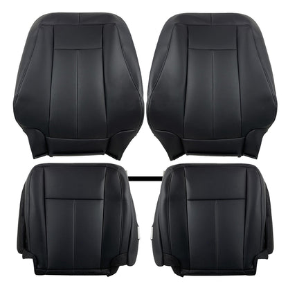 Driver Passenger Bottom Top Leather Seat Cover 2007 2014 for Ford Expedition