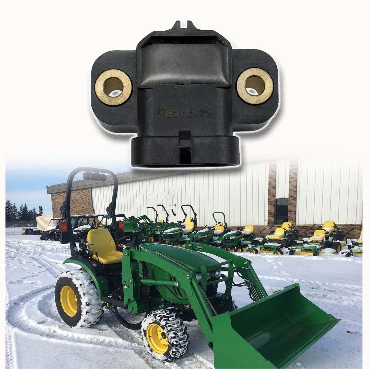Transmission Control Rotary Position Sensor RE213475 For John Deere 110TLB 3033R