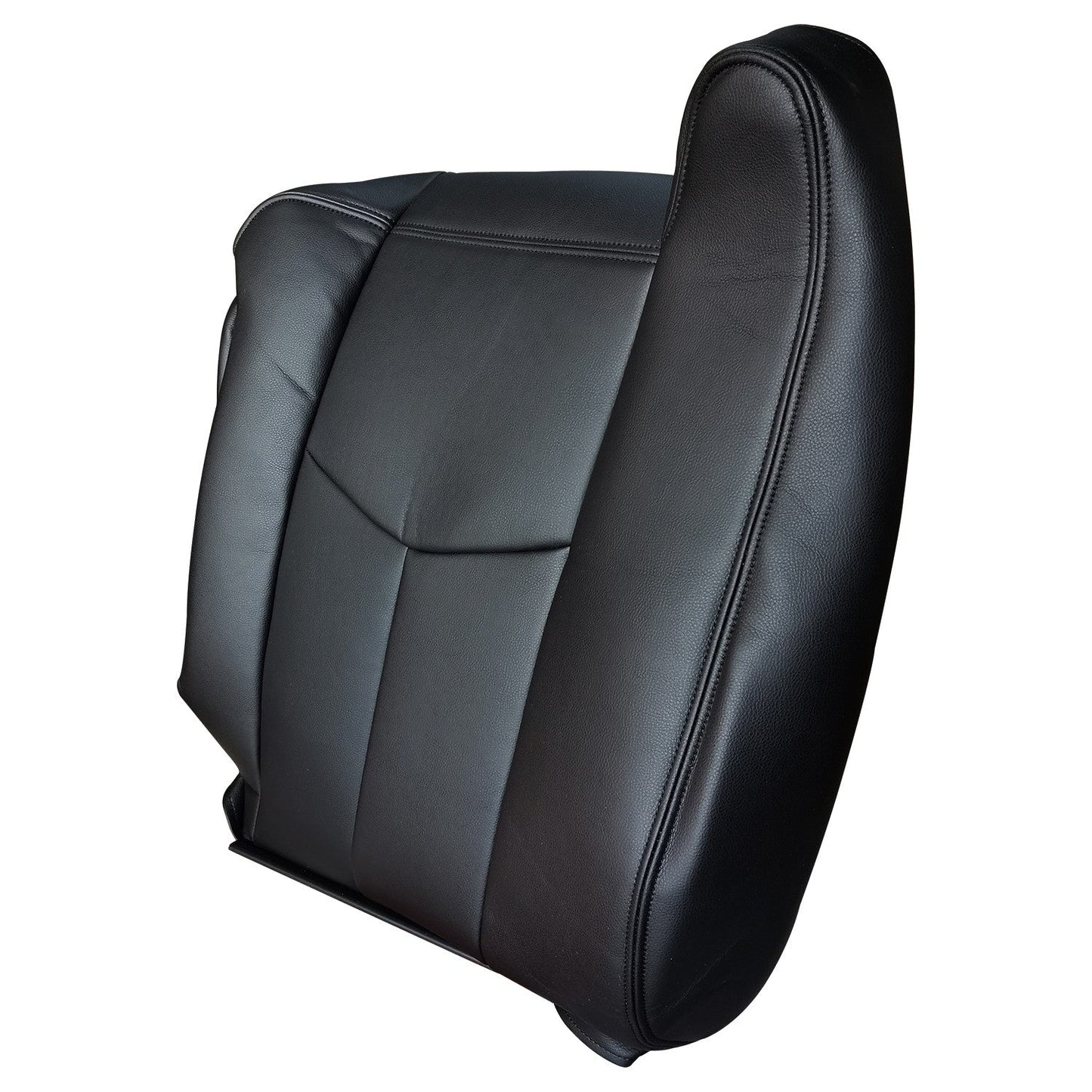 Fit For 2003 2004-2006 Chevy Silverado Driver Top Lean Back Leather Seat cover