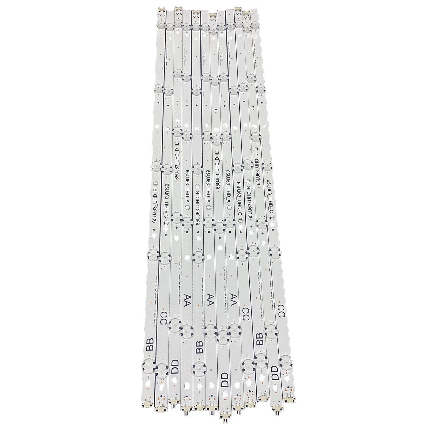 65UJ63 UHD A B C D LED strips for 65UJ634V 65UJ6300 65UJ630V 65UJ5500