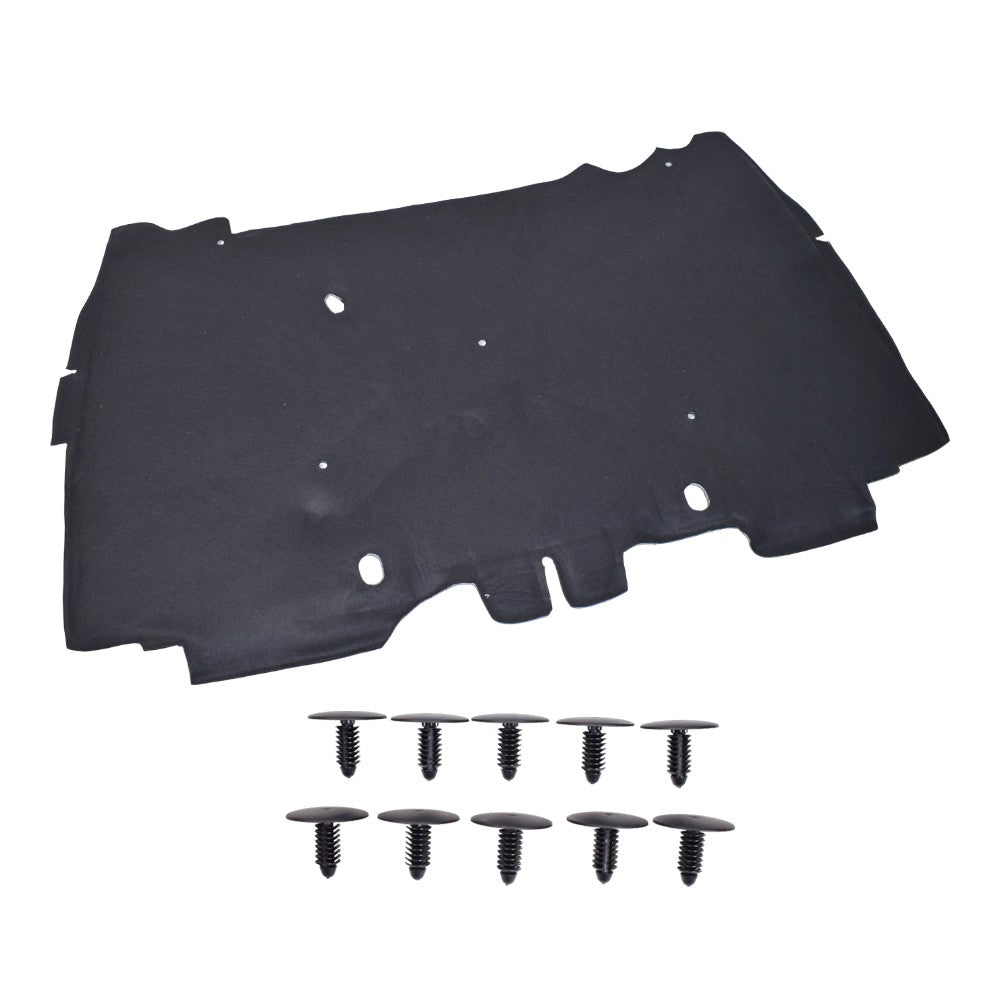 Engine Mat Hood Insulation Pad Heat Shield For Jeep Wrangler 3.6L 3.8L 2007-2017