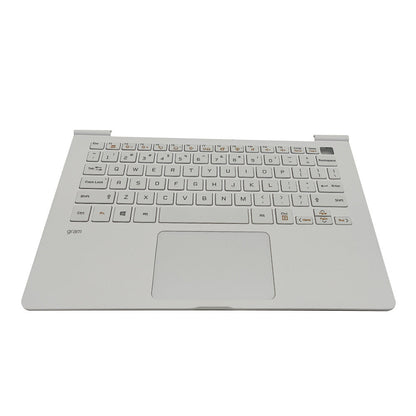 New Palmrest Touchpad Backlit Keyboard For LG Gram 13Z980 13ZD980 MBN6528330X US