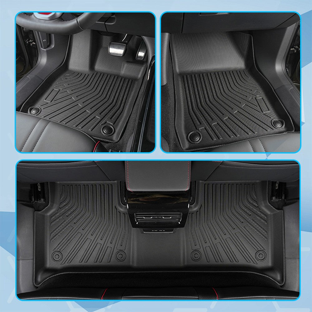 3PCS All-weather For 2019-2024 Nissan Altima 3D TPE Liners Floor Mats Floor Mats