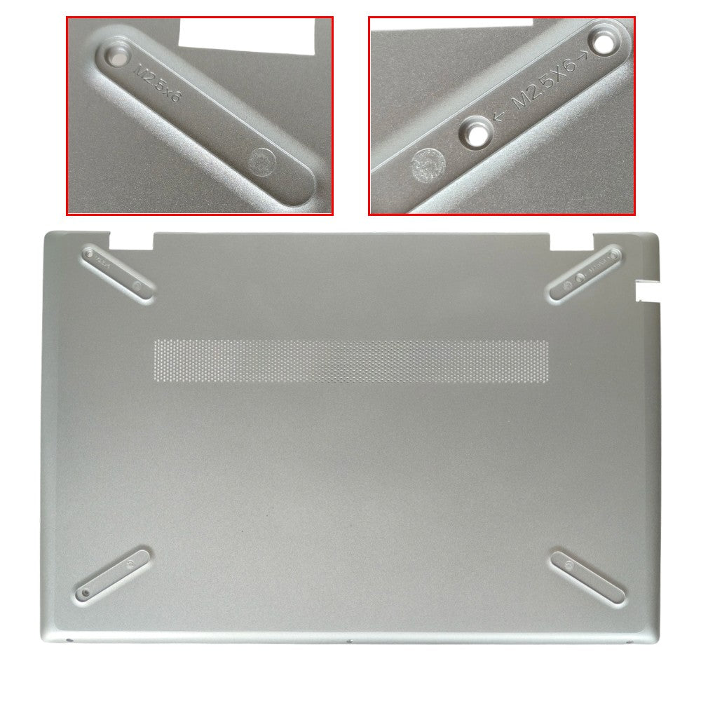 Bottom Case Base Cover For HP Pavilion 15-CS 15-CW L23885-001 Enclosure Silver