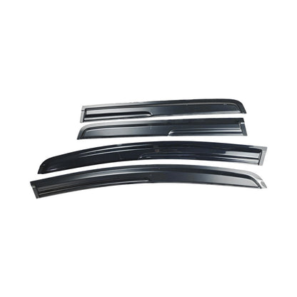 For 2015-2020 Honda Fit Jazz GK5 3D Wavy Style Window Visors Rain Guards