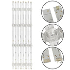 For Hisense Toshiba SVH500AG1 SVH500AH2 LED Backlight Strips (4) 50A6G 50C350KU