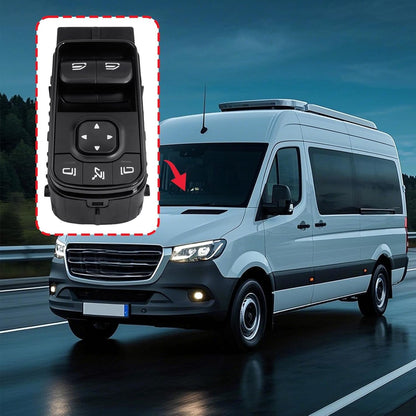 9079059002 Main Window Control Switch For 18-21 Mercedes-Benz Sprinter 3500XD