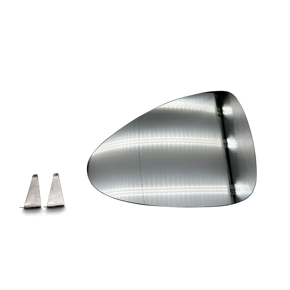 NEW Driver Left Side Mirror Glass w/Plate for Porsche Panamera 2010-2016 US