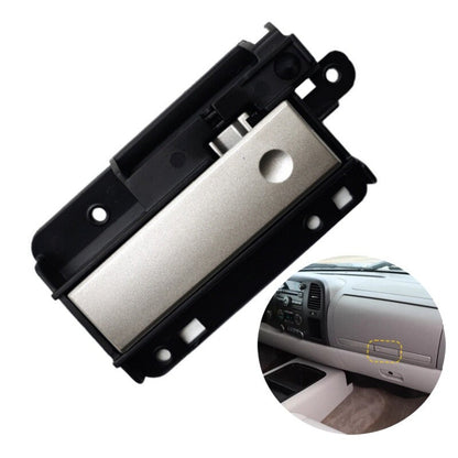 Silver Upper Glove Box Compartment Door Latch Handle New for Silverado Sierra