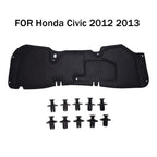 FOR Honda Civic 2012 2013 Front Hood Insulation Pad Liner Heat Shield Cover