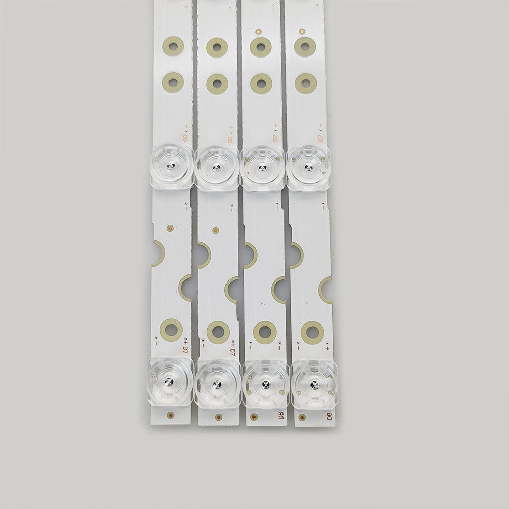 55HR330M07B2 55HR330M08A2 LED Backlight Strips 4 for TCL 55S423 55S421