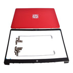 New For HP 15-DW 15-dw1083wm 15-DW1XX Back Cover & Hinges & Bezel Red M03725-001