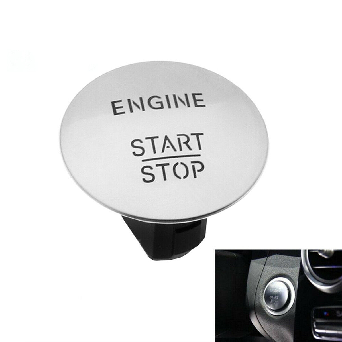 New For Mercedes-Benz To Start Button Keyless Go Engine Start Stop Push Button