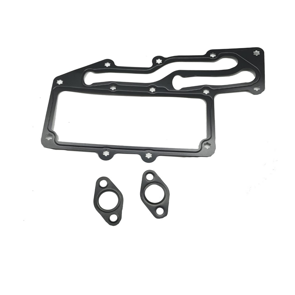 New For Perkins 1104 series Caterpillar CAT C4.4 Oil Cooler Core+Housing+ Gasket