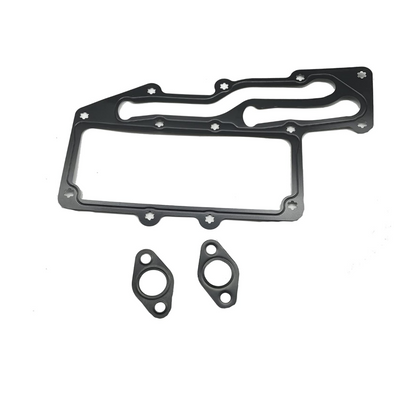 New For Perkins 1104 series Caterpillar CAT C4.4 Oil Cooler Core+Housing+ Gasket