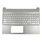 For HP 15-DY 15-EF 15-dy1032wm 15-ef0023dx Palmrest M17184-001 L63578-001 Silver