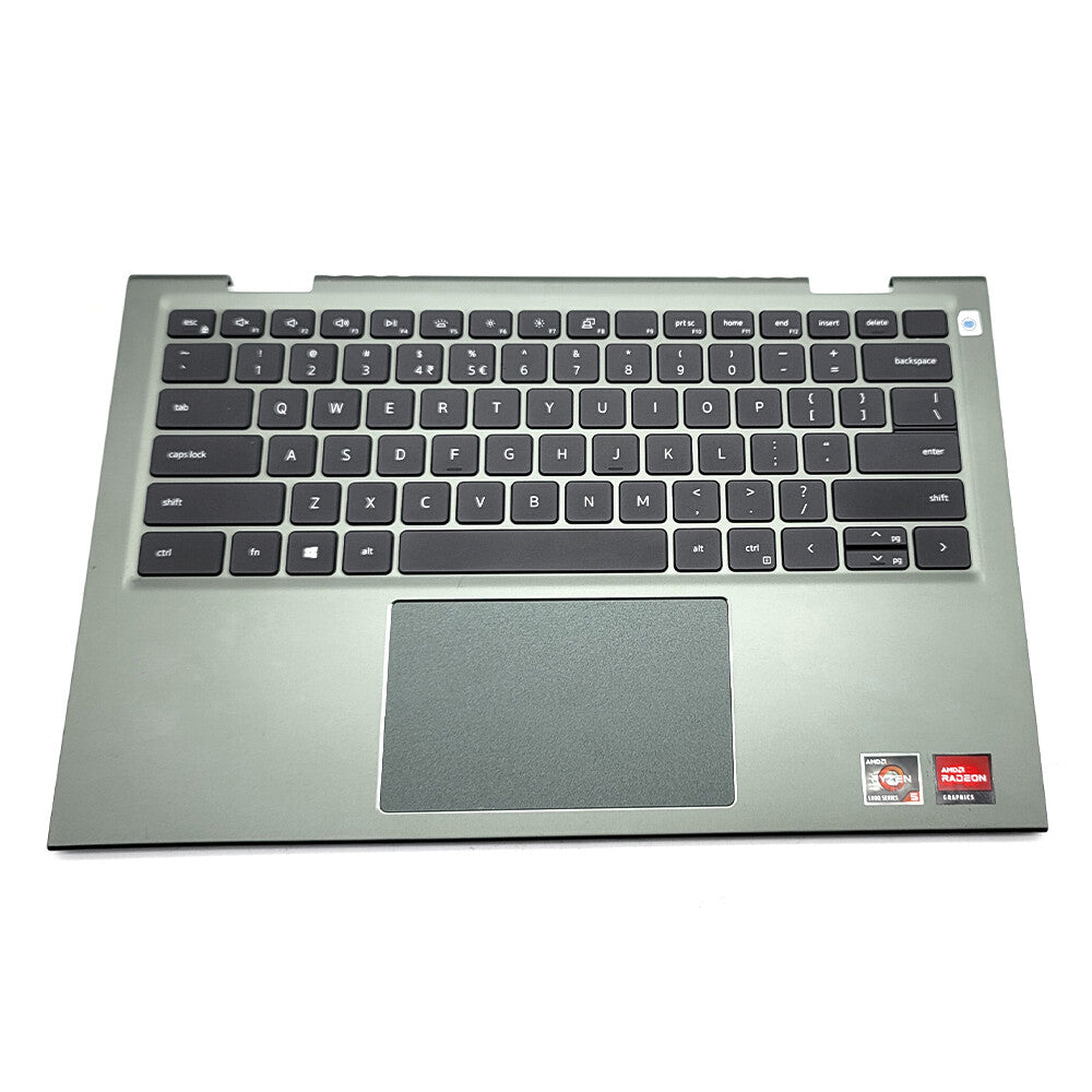 Green Palmrest Touchpad US Keyboard For Dell Inspiron 14 5410 7415 2-in-1 0VJ2PX