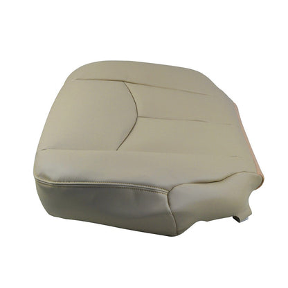 Driver Passenger Bottom & Top Leather Seat Cover Tan For 2003-2006 Chevy Tahoe