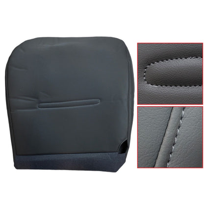 For 2002 2003- 2007 Ford F250 F350 F450 F550 XL  Driver Bottom Seat Cover Gray