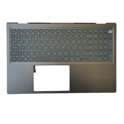 New Palmrest Cover Backlit Keyboard 06P0TG For Dell Inspiron 15Pro 5510 5515 USA