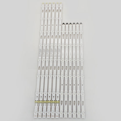 LED strip(12)for Samsung UE55MU6175 UE55MU6272 UE55KU6099U UE55KU6179 UE55JU6742