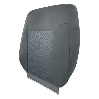 Driver Bottom & Top Cloth Seat Cover Gray Fit For 2011-2014 Ford F150 STX XL XLT