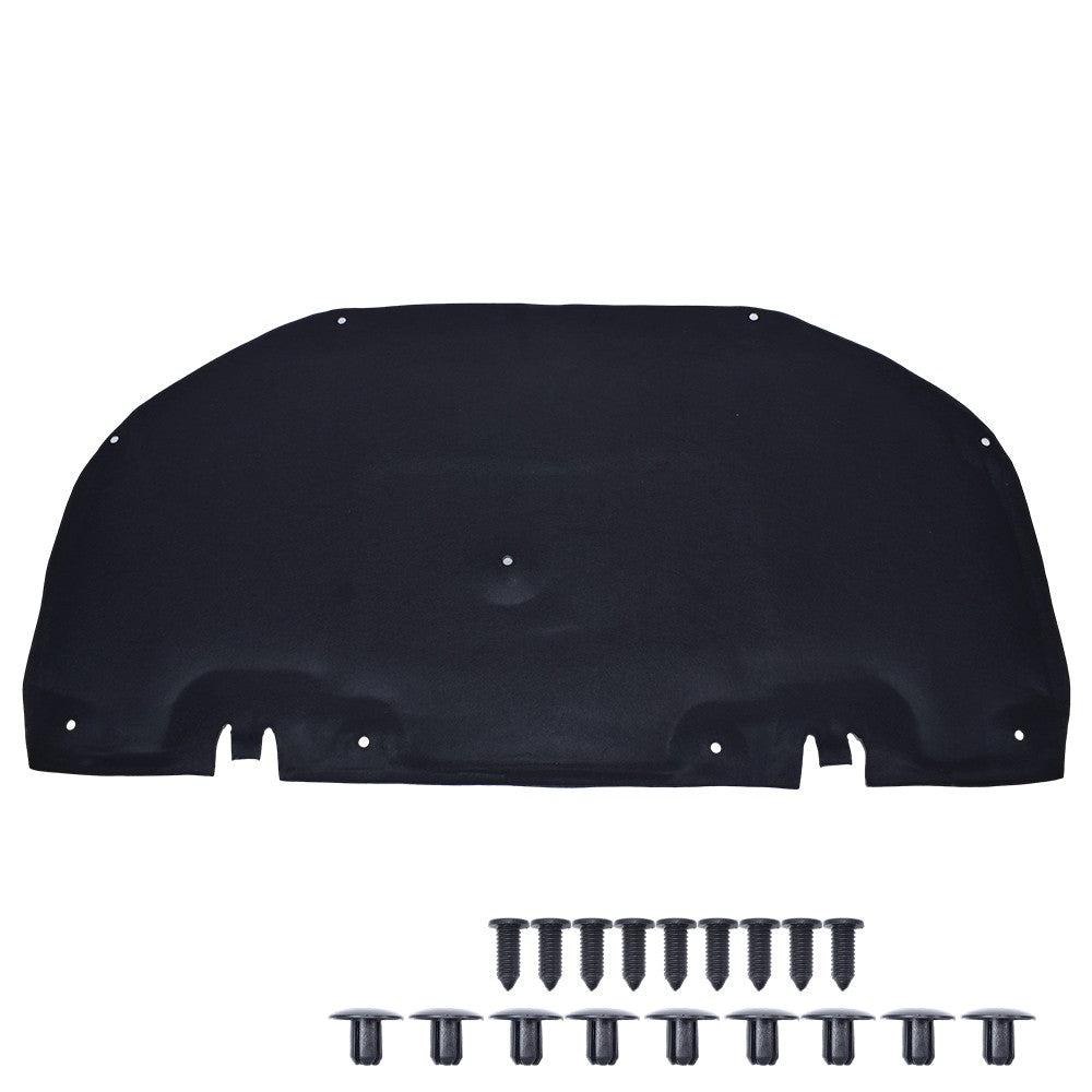 For Toyota Camry 2018-2022 Cotton Hood Engine Sound Heat Insulation Pad Black